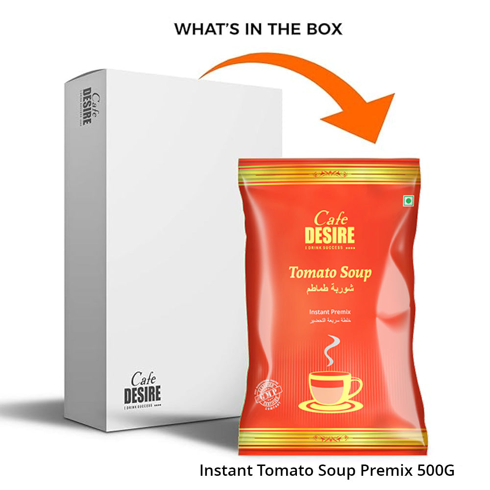 Tomato Soup Premix - 500g for vending machine and manual usage