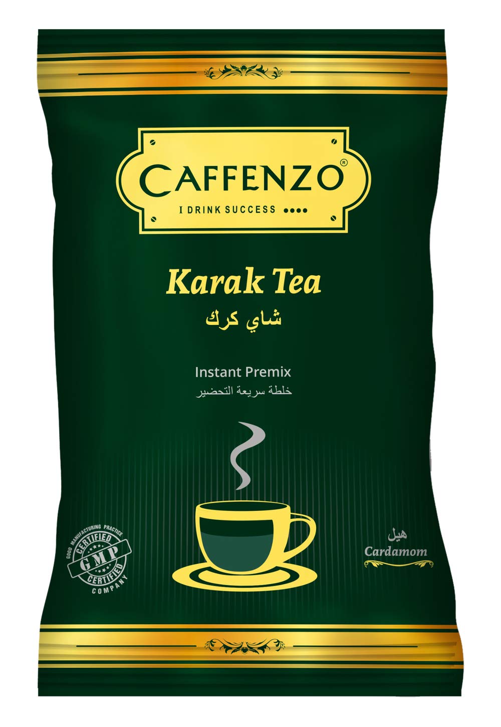 Caffenzo Cardamom Tea Premix- 1 KG X 12 pcs