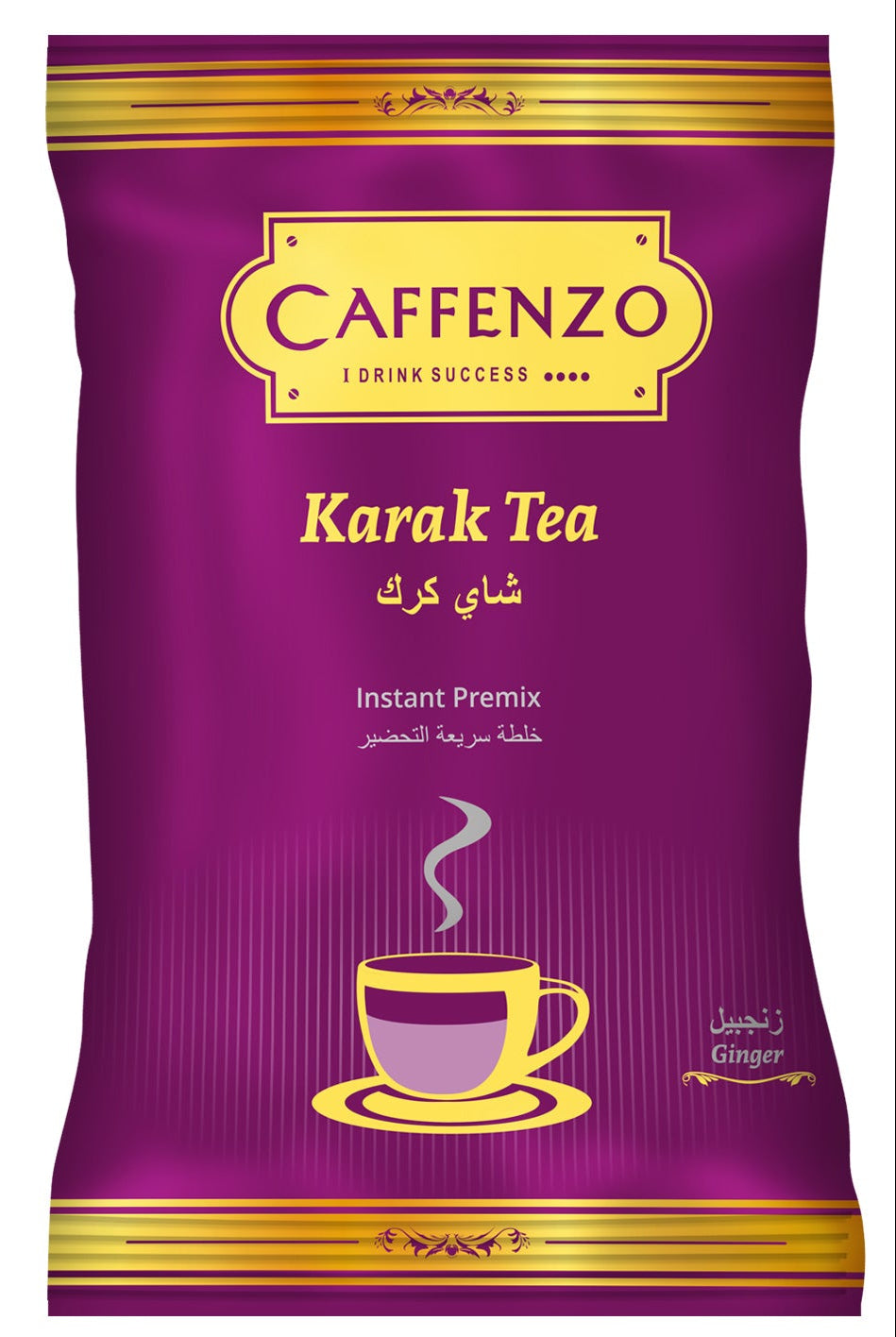 Karak Tea Ginger Premix - Caffenzo Blend - 1 KG X 12 pcs