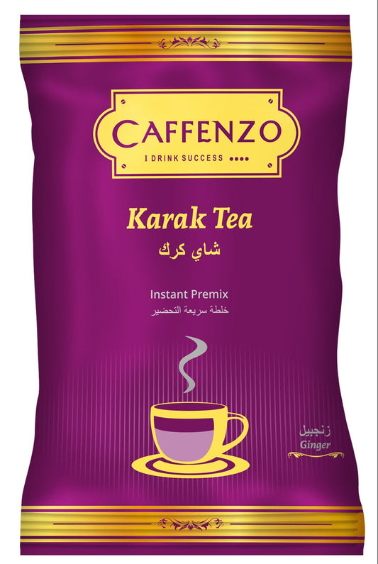 Karak Tea Ginger Premix - Caffenzo Blend - 1 KG X 12 pcs