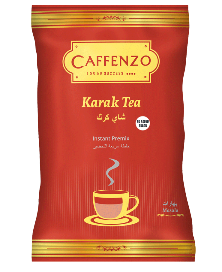 Karak Tea Masala Premix - Caffenzo Blend - 1 KG X 12 pcs