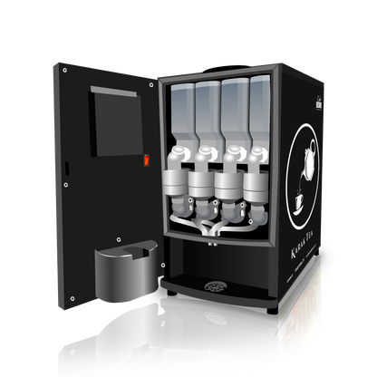 LED All in One Four Option Vending Machine (Multi-Water-Inlet) 1 x 100